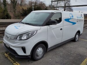 Maxus E Deliver: Ansicht seitlich von vorne